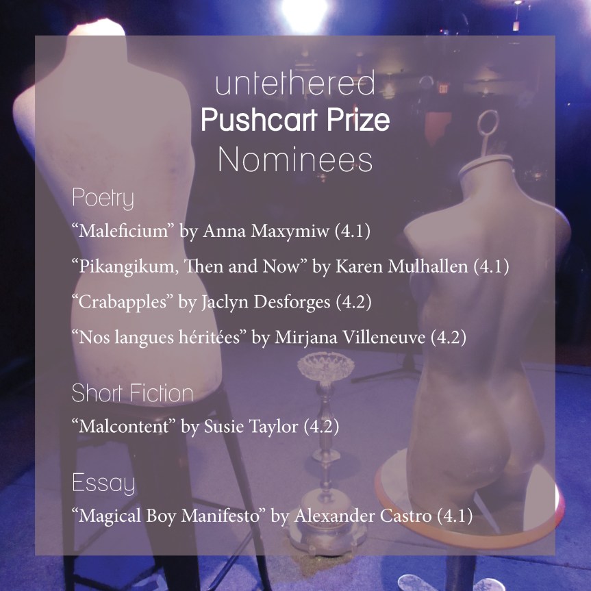 Pushcart Nominees Graphic
